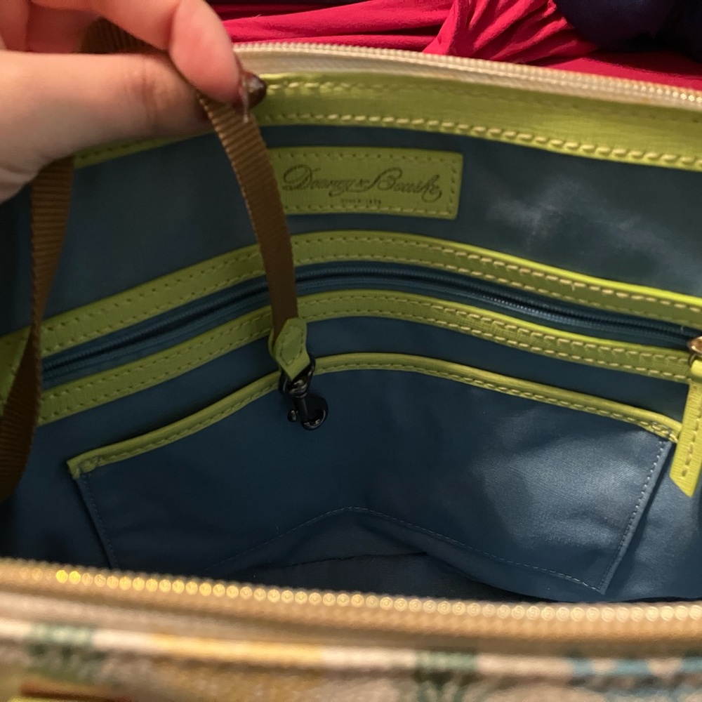 Dooney & Bourke Pineapple Satchel - Picture 4 of 5